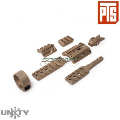 Unity Tactical FUSION Mounting System dark earth pts® (pts-ut011490813)