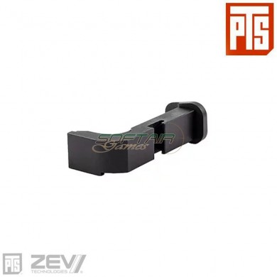 ZEV Extended Magazine Release for TM G series black & silver pts® (pts-zv016490800)