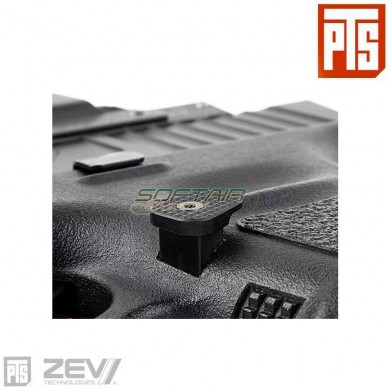 ZEV Extended Magazine Release for TM G series black & silver pts® (pts-zv016490800)
