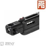 ZEV PRO Compensator V2 black pts® (pts-zv025490307)