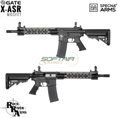 Electric Rifle x-asr Sa-c14 R.r.a. Logo Assault Replica M4 LC Black Core™ Specna Arms® (spe-01-021857)