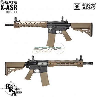 Electric Rifle x-asr Sa-c14 R.r.a. Logo Assault Replica M4 LC Two Tone Core™ Specna Arms® (spe-01-021858)