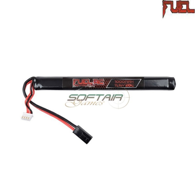 Lipo battery tamiya 11.1x1000 20c SUPER SLIM STICK type fuel rc (fl-11.1x1000-sss)