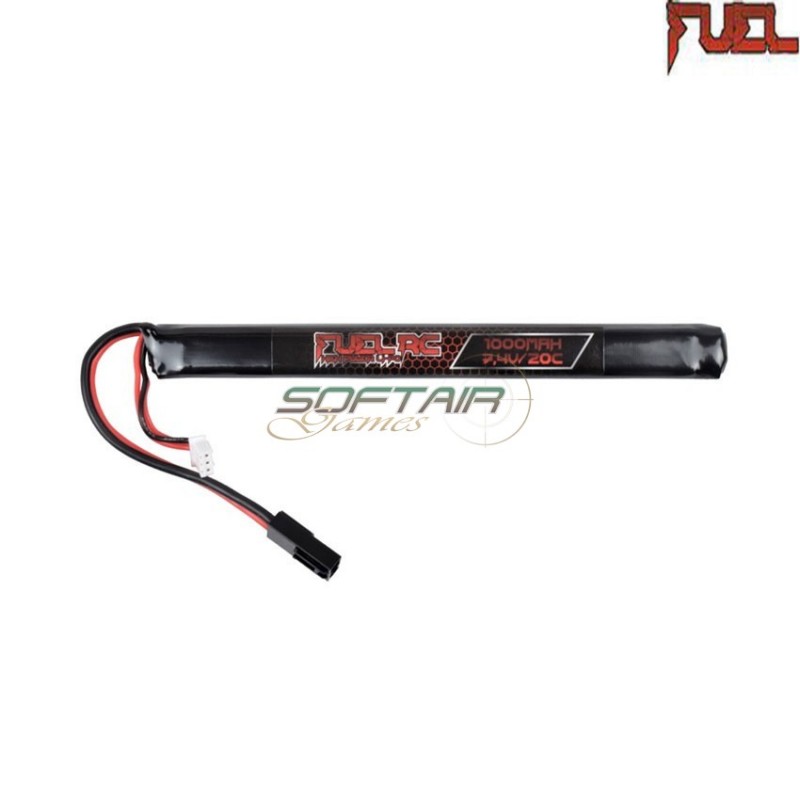Batteria lipo tamiya 7.4x1000 20c SUPER SLIM STICK type fuel rc (fl-7.4x1000-sss)