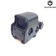 Dot MILSPEC version eotech style xps 3.0 black evolution gear® (evg-043-mil-bk)