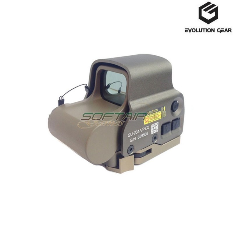 Dot MILSPEC version eotech style xps 3.0 flat dark earth evolution gear® (evg-043-mil-fde)
