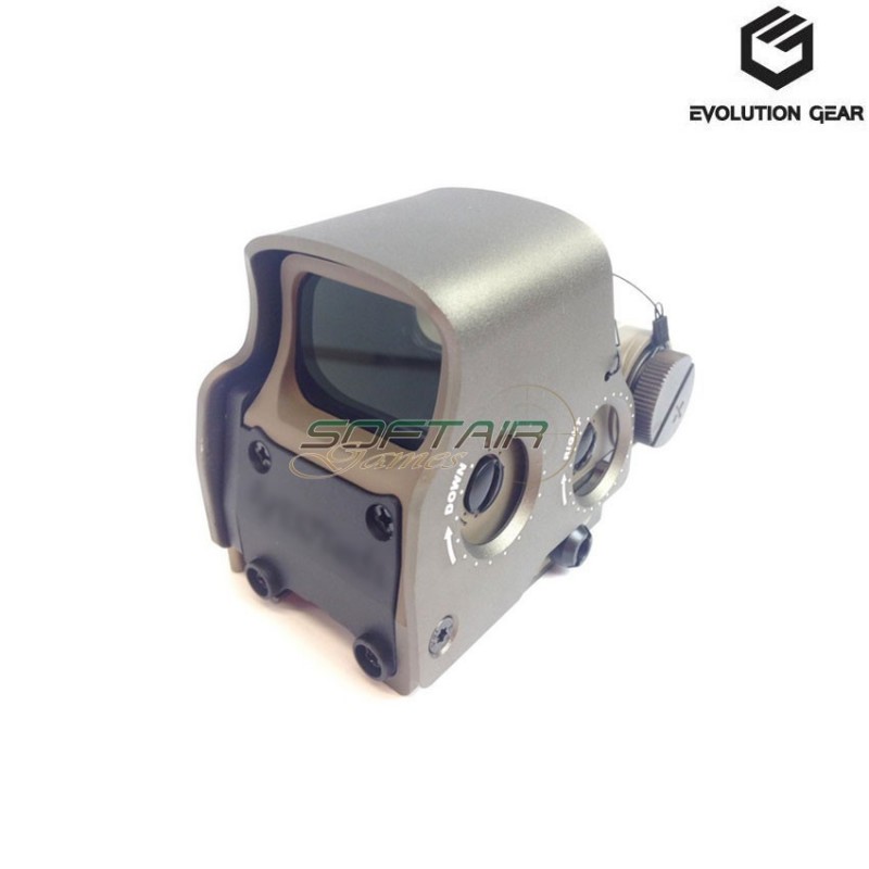 Dot MILSPEC version eotech style xps 3.0 flat dark earth evolution gear® (evg-043-mil-fde)