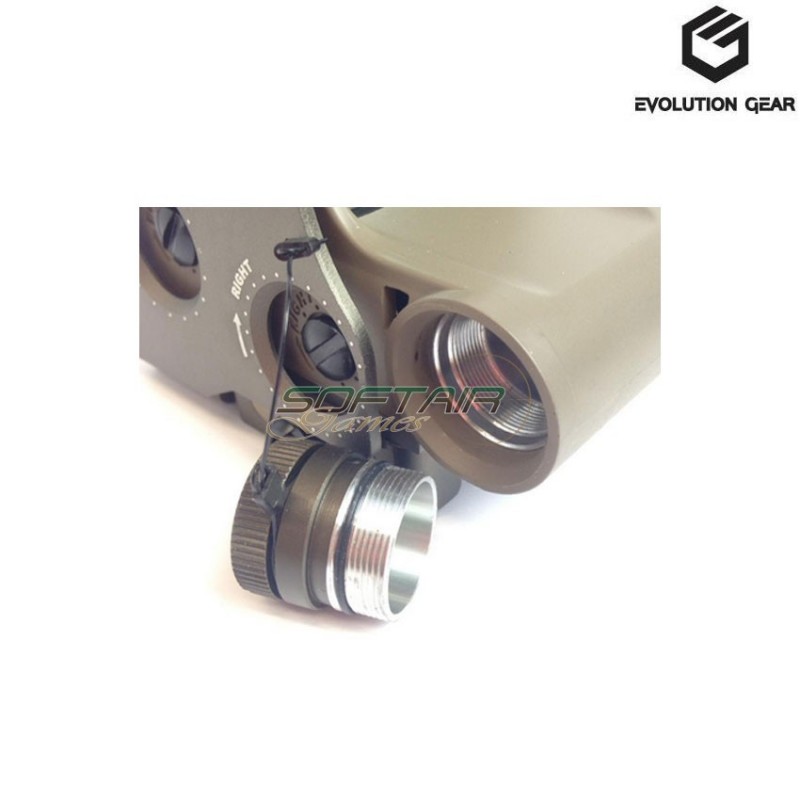 Dot MILSPEC version eotech style xps 3.0 flat dark earth evolution gear® (evg-043-mil-fde)