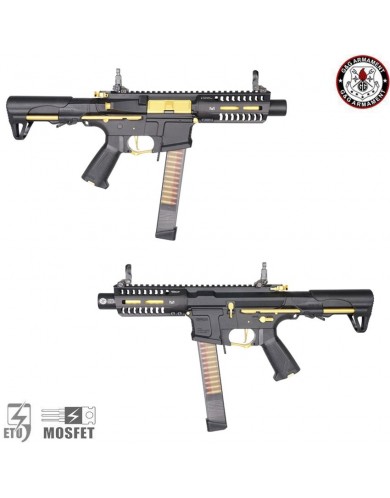 aeg cm16 arp9 cqb carbine gold STEALTH version g&g - Softair Games - ASG  Softair San Marino