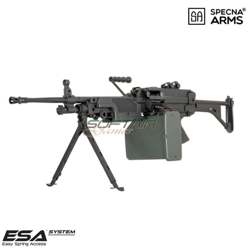 Electric machine gun sa-249 MK1 CORE™ black specna arms® (spe-01-028610) Electric machine gun sa-249 MK1 CORE™ black specna arms® (spe-01-028610)