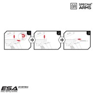 Electric machine gun sa-249 PARA CORE™ black specna arms® (spe-01-028612)