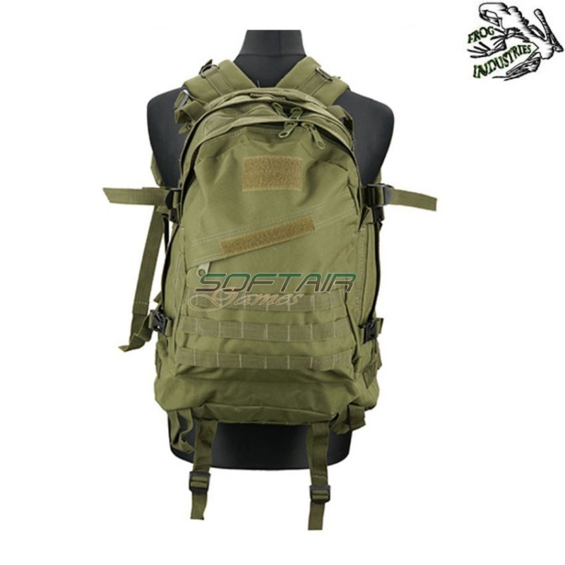 Zaino Tattico 3-day 45lt Olive Drab Frog Industries (fi-000397-od)