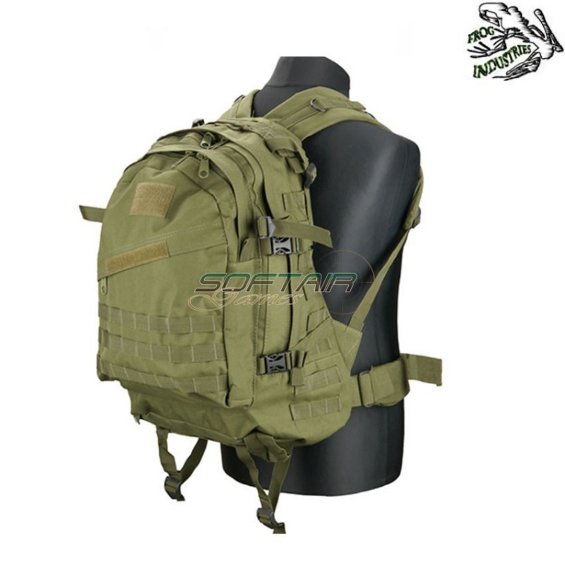 Zaino Tattico 3-day 45lt Olive Drab Frog Industries (fi-000397-od)