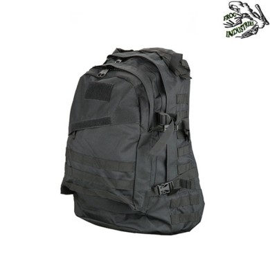 Tactical 3-day 45lt Black Backpack Frog Industries (fi-000372-bk)