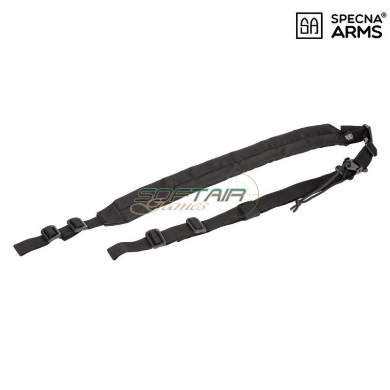 Sling 1/2 points Devgru Style black Specna Arms® (spe-24-029309) Sling 1/2 points Devgru Style black Specna Arms® (spe-24-029309)