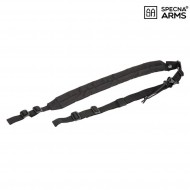 Sling 1/2 points Devgru Style black Specna Arms® (spe-24-029309) Sling 1/2 points Devgru Style black Specna Arms® (spe-24-029309)