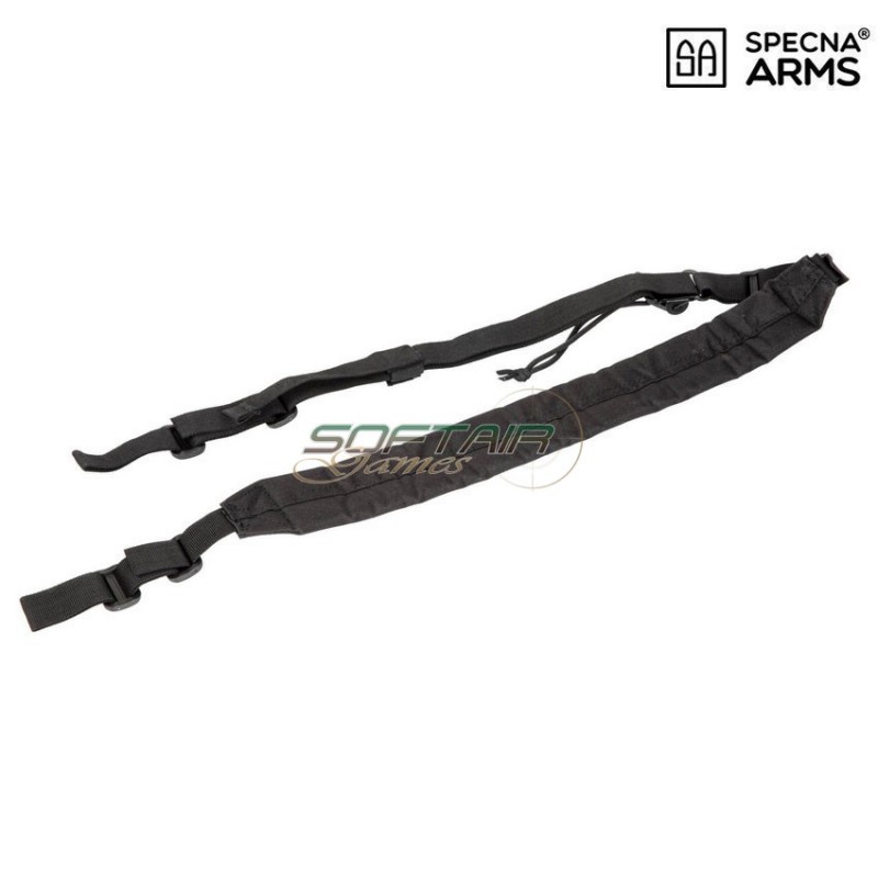 Sling 1/2 points Devgru Style black Specna Arms® (spe-24-029309) Sling 1/2 points Devgru Style black Specna Arms® (spe-24-029309)