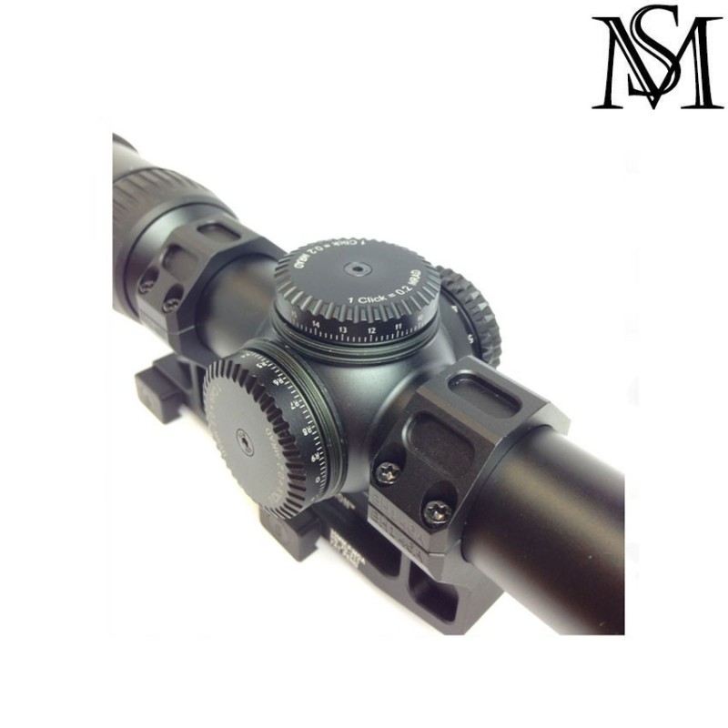 Scope vtx style rz hd gen2-e 1-6-24mm LPVO black milsim series (ms-126-bk) Scope vtx style rz hd gen2-e 1-6-24mm LPVO black milsim series (ms-126-bk)