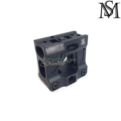 Fast micro mount unt style t1/t2 black milsim series (ms-130-bk)