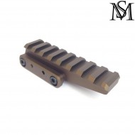 Fast scope/dot riser unt style flat dark earth milsim series (ms-131-fde) Fast scope/dot riser unt style flat dark earth milsim series (ms-131-fde)