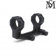 Mount 30mm gei style super precision 1.93" black milsim series (ms-129-bk) Mount 30mm gei style super precision 1.93" black milsim series (ms-129-bk)