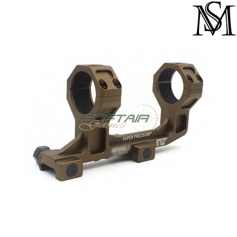 Mount 30mm gei style super precision 1.93" flat dark earth milsim series (ms-129-fde) Mount 30mm gei style super precision 1.93" flat dark earth milsim series (ms-129-fde)