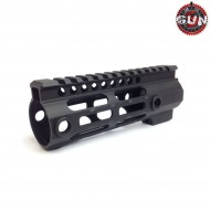 Handguard LC 155mm black aluminum for m4 aeg gun five (gf-41004v01)