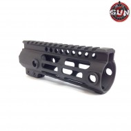 Handguard LC 155mm black aluminum for m4 aeg gun five (gf-41004v01)
