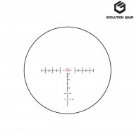 Ottica acog red fiber ta11 5x35 black evolution gear® (evg-677-bk)
