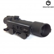 Scope acog red fiber ta11 5x35 evolution gear® - Softair Games 