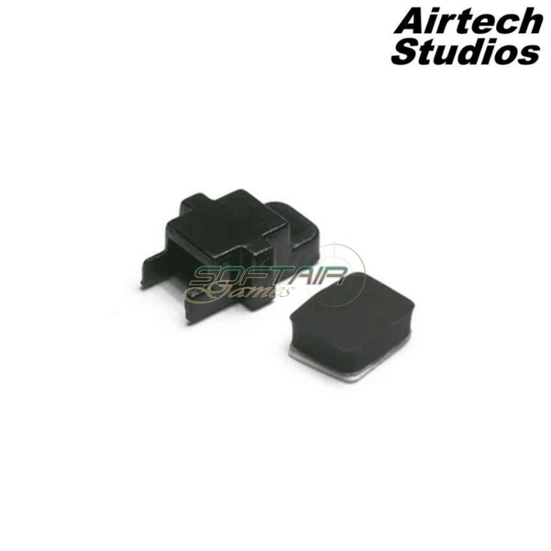 Tdc black trolley with m-nub r-hop & flat-hop for maxx chamber hop up airtech studios (as-ait604005)