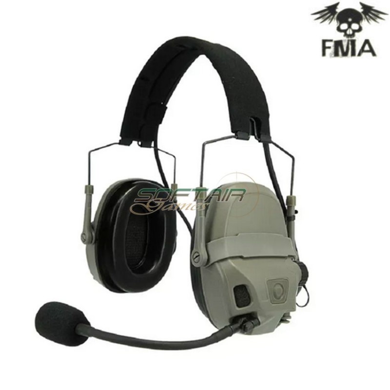FCS AMP style noise reduction headset fma - Softair Games
