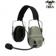Fcs amp style noise reduction cuffie foliage green fma (fma-tb1372-fg)