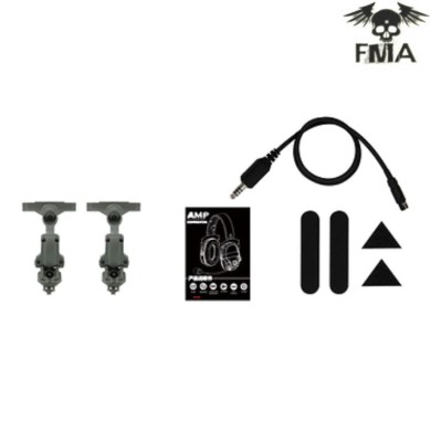 FCS AMP style noise reduction headset foliage green fma (fma-tb1372-fg) FCS AMP style noise reduction headset foliage green fma (fma-tb1372-fg)