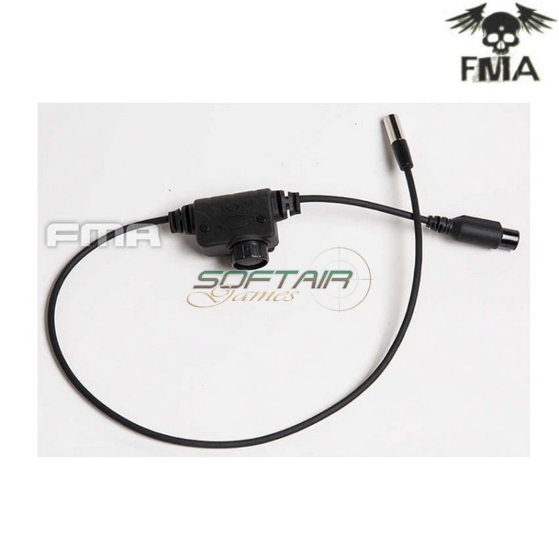 Fcs rac ptt mil. 5 pins black for fcs148/tri148/tri152 radio fma (fma-tb1318b-bk)