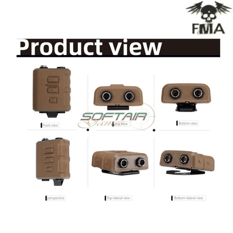 Fcs amp v60 ptt kit comtac3 black fma (fma-tb-fcs-012-bk) Fcs amp v60 ptt kit comtac3 black fma (fma-tb-fcs-012-bk)