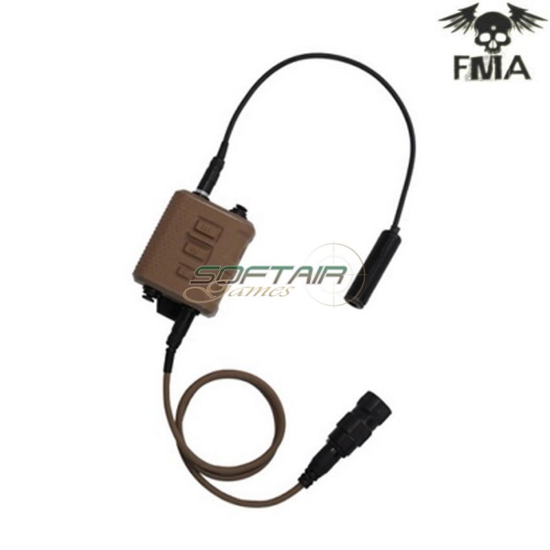 Fcs amp v60 ptt kit comtac3 dark earth fma (fma-tb-fcs-012-de)