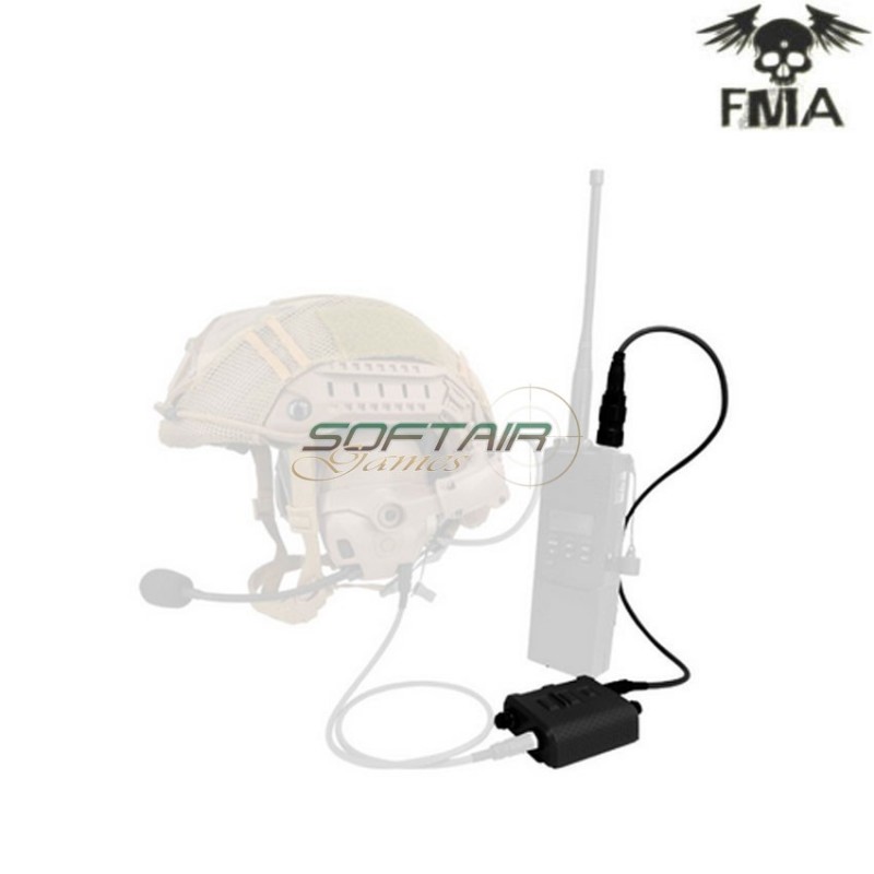 thumbnail image 2 of FCS V60 PTT Tactical Transmitter Receiver Connector For Comtac III Headsets 2 of 5