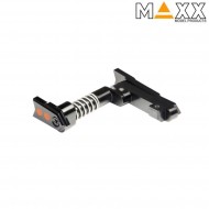 CNC aluminum advanced magazine release m4 STYLE A black maxx model (mx-mar001sab) CNC aluminum advanced magazine release m4 STYLE A black maxx model (mx-mar001sab)