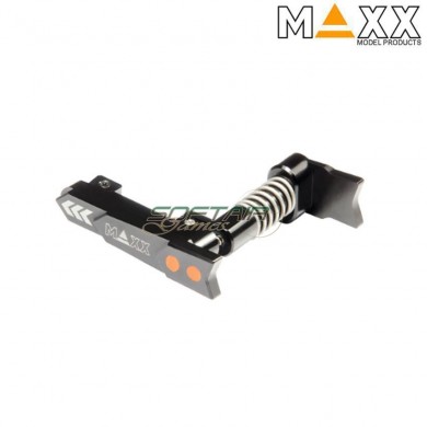CNC aluminum advanced sgancio caricatore m4 STYLE A black maxx model (mx-mar001sab)