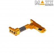 CNC aluminum advanced magazine release m4 STYLE A dark earth maxx model (mx-mar001sag) CNC aluminum advanced magazine release m4 STYLE A dark earth maxx model (mx-mar001sag)
