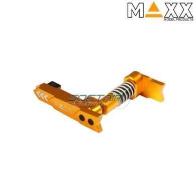 CNC aluminum advanced sgancio caricatore m4 STYLE A dark earth maxx model (mx-mar001sag)