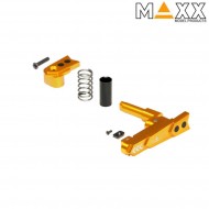 CNC aluminum advanced sgancio caricatore m4 STYLE A dark earth maxx model (mx-mar001sag)