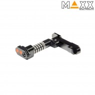 CNC aluminum advanced sgancio caricatore m4 STYLE B black maxx model (mx-mar001sbb)