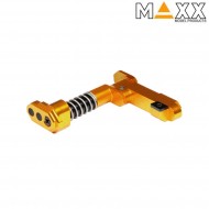 CNC aluminum advanced magazine release m4 STYLE B dark earth maxx model (mx-mar001sbg) CNC aluminum advanced magazine release m4 STYLE B dark earth maxx model (mx-mar001sbg)