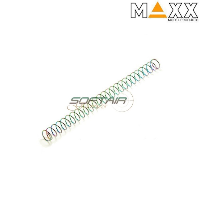 Enhanced steel recoil spring 150% for glock marui/we/kjw/vfc maxx model (mx-srs017-15)