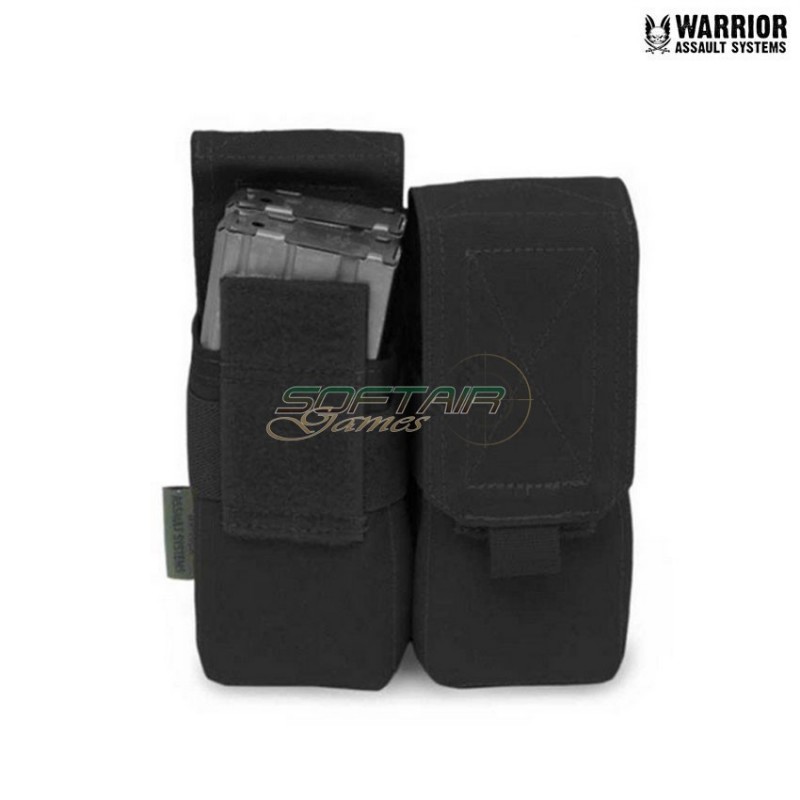 Double Magazines M4 5.56mm Pouch black Warrior Assault Systems (w-eo-dm4-blk)