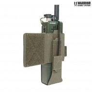 Laser cut tasca wing velcro MBTIR/HARRIS Radio left side ranger green Warrior Assault Systems (w-lc-wv-mhrp-l-rg)