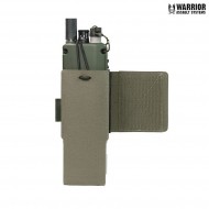 Laser cut tasca wing velcro MBTIR/HARRIS Radio left side ranger green Warrior Assault Systems (w-lc-wv-mhrp-l-rg)