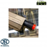 Gbb Gas Pistol Fn Herstal Fnx-45 Tactical Dark Earth Blowback Cybergun (it200503)